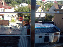 тросовое ограждение  терассы в частном доме. Обуховский район, Киевская область. август 2015 года 11