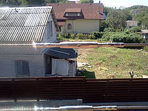 тросовое ограждение  терассы в частном доме. Обуховский район, Киевская область. август 2015 года 29