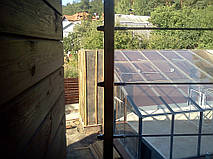 тросовое ограждение  терассы в частном доме. Обуховский район, Киевская область. август 2015 года 40