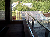 тросовое ограждение  терассы в частном доме. Обуховский район, Киевская область. август 2015 года 42