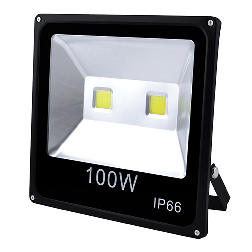 Прожектор світлодіодний матричний 100 W 2COB, IP66 (вологозахист), гладкий рефлектор