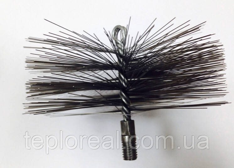 Щітка Йорж для чищення димоходу D 200 мм (Нержавіюча сталь), фото 1