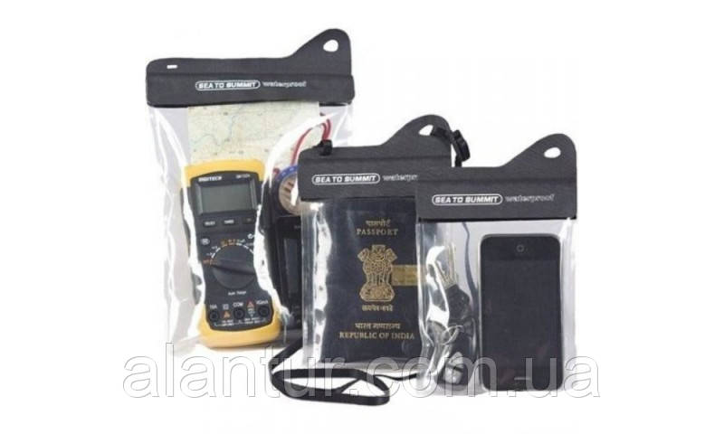 Водонепроникний чохол Sea To Summit TPU для смартфонів чорний розмір S, фото 1