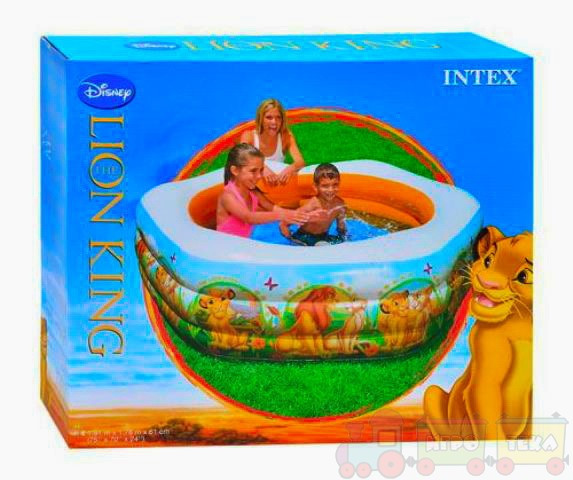 Надувний басейн Дісней INTEX 191х178х61 см (57497) Уцінка