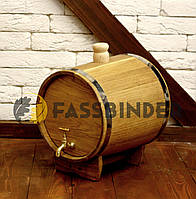 Бочка дубовая (жбан) для напитков Fassbinder 10 литров hotdeal