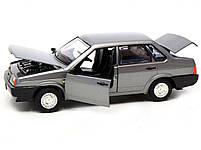 Машинка іграшкова Автопром «ВАЗ 21099» Темно-сірий (світло, звук), фото 4