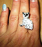 Симпатична брошка - кішка від студії LadyStyle.Biz, фото 3