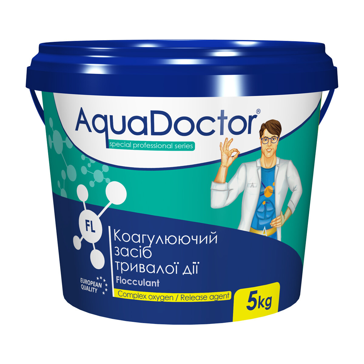 Коагулювальний засіб у гранулах AquaDoctor FL 1кг