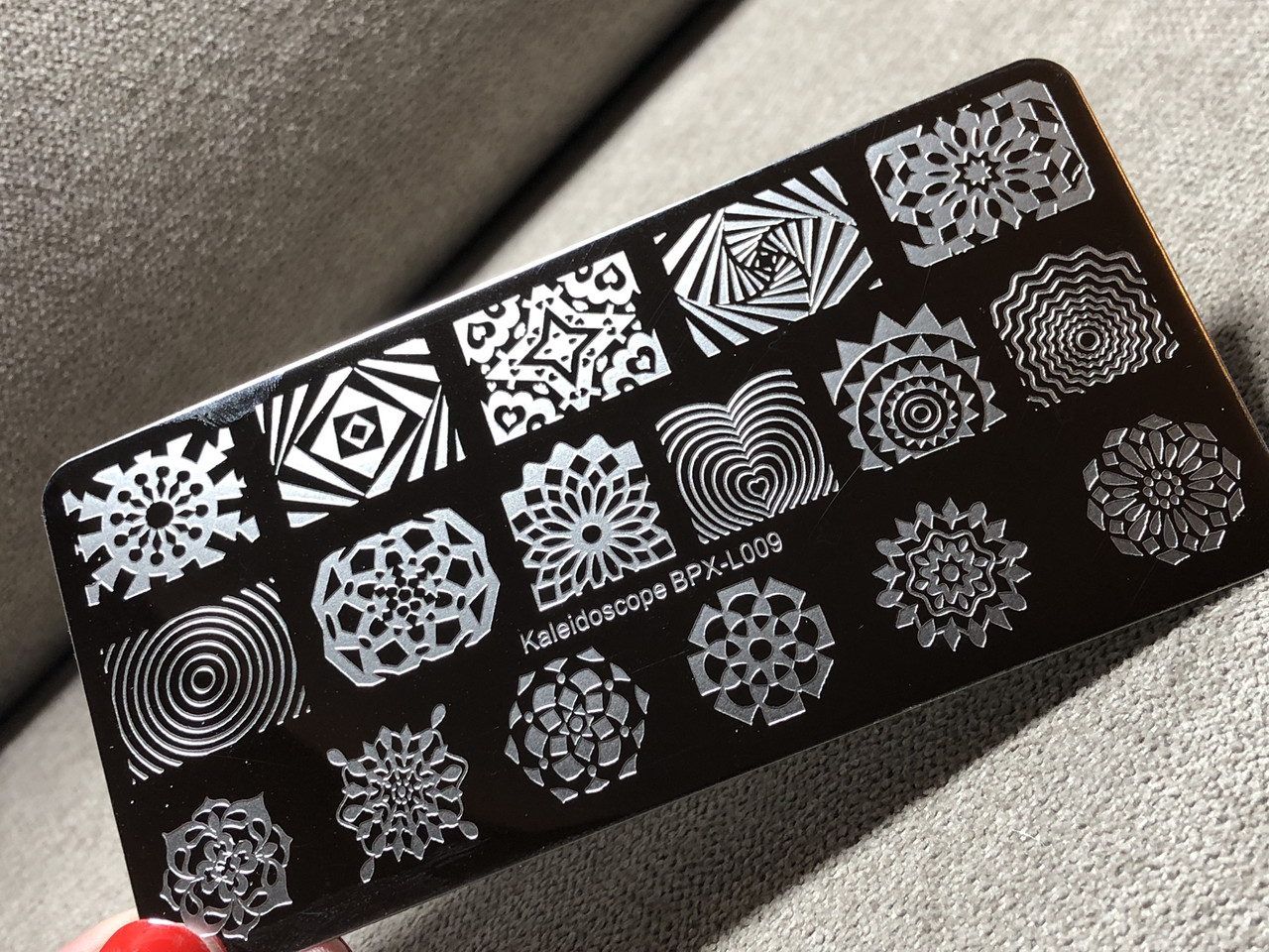 Пластина для стемпінгу Kaleidoscope BPX-L009, фото 1