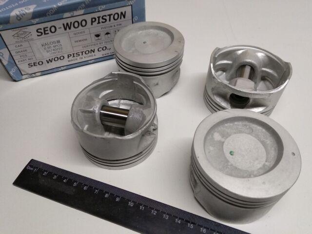 Поршень Aveo 1.5 77,00 2-й рем., "SWP" (93740222) з пальцем/під кільця Lanos 1.5 (93740222SWP, фото 1