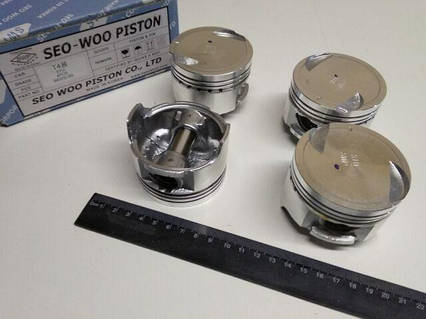 Поршень Matiz 1.0 68,50 стандарт, "SWP" (96325189) з пальцями/к-т 4 шт (96325189SWP)