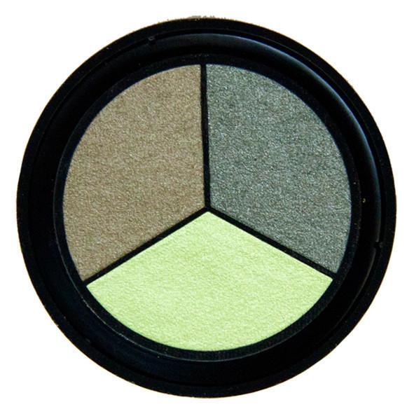 Тіні для Повік Qianyu MS 1203 Триколірні Матові Зелені Тон 08, Декоративна Косметика, Макіяж Очей, фото 1