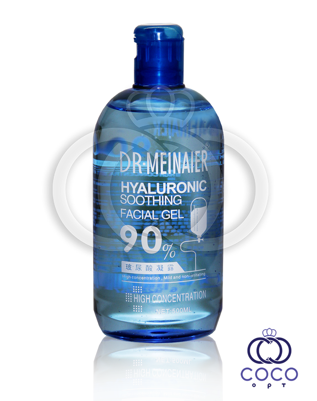 Гель для обличчя з гіалуронової кислотою Hyaluronic Soothing Facial Gel 90%