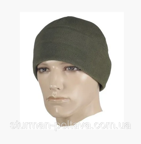 Шапка зимова армійська флісова олива