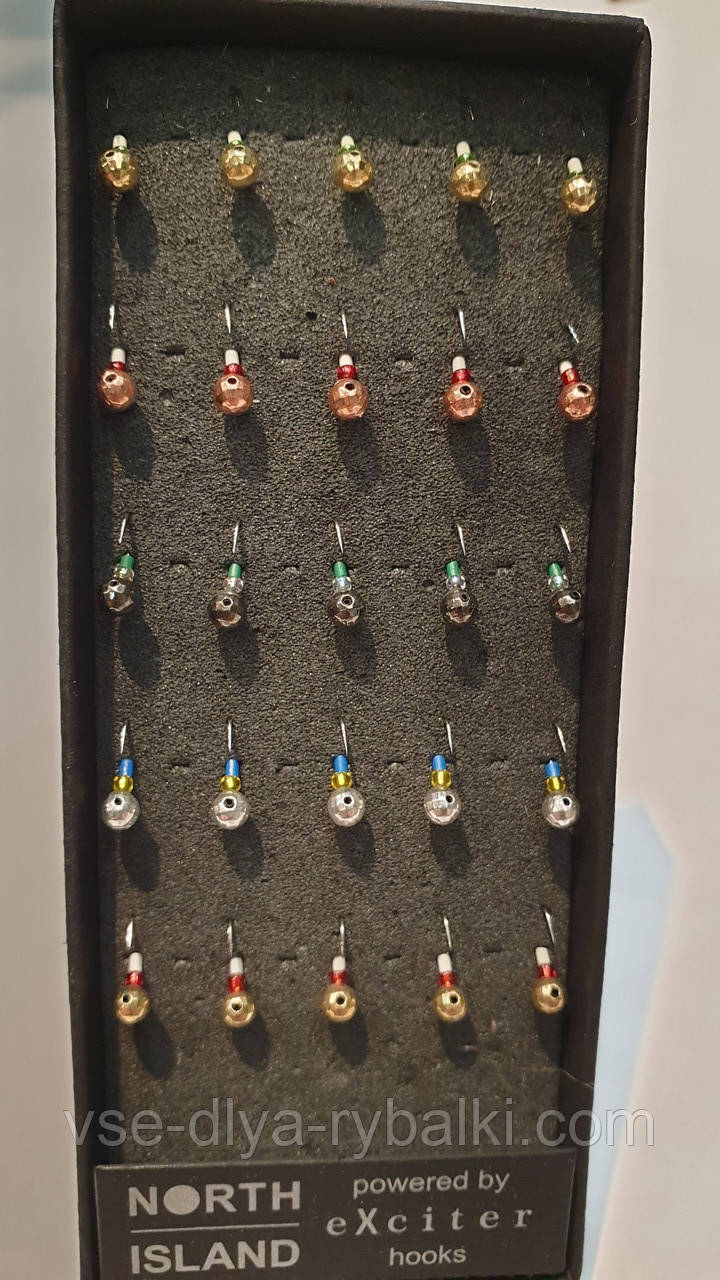 Блешня вольфрамова North Island (Гр.Кулька/оверстие кембрик+бісер 105 030), фото 1