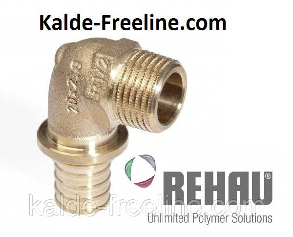 Угольник RX с наружной резьбой 20-R 1/2" Rehau, фото 1