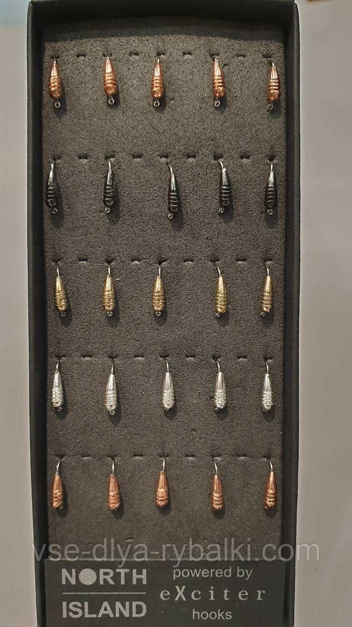 Блешня вольфрамова North Island (банан з насічками 124 020), фото 1