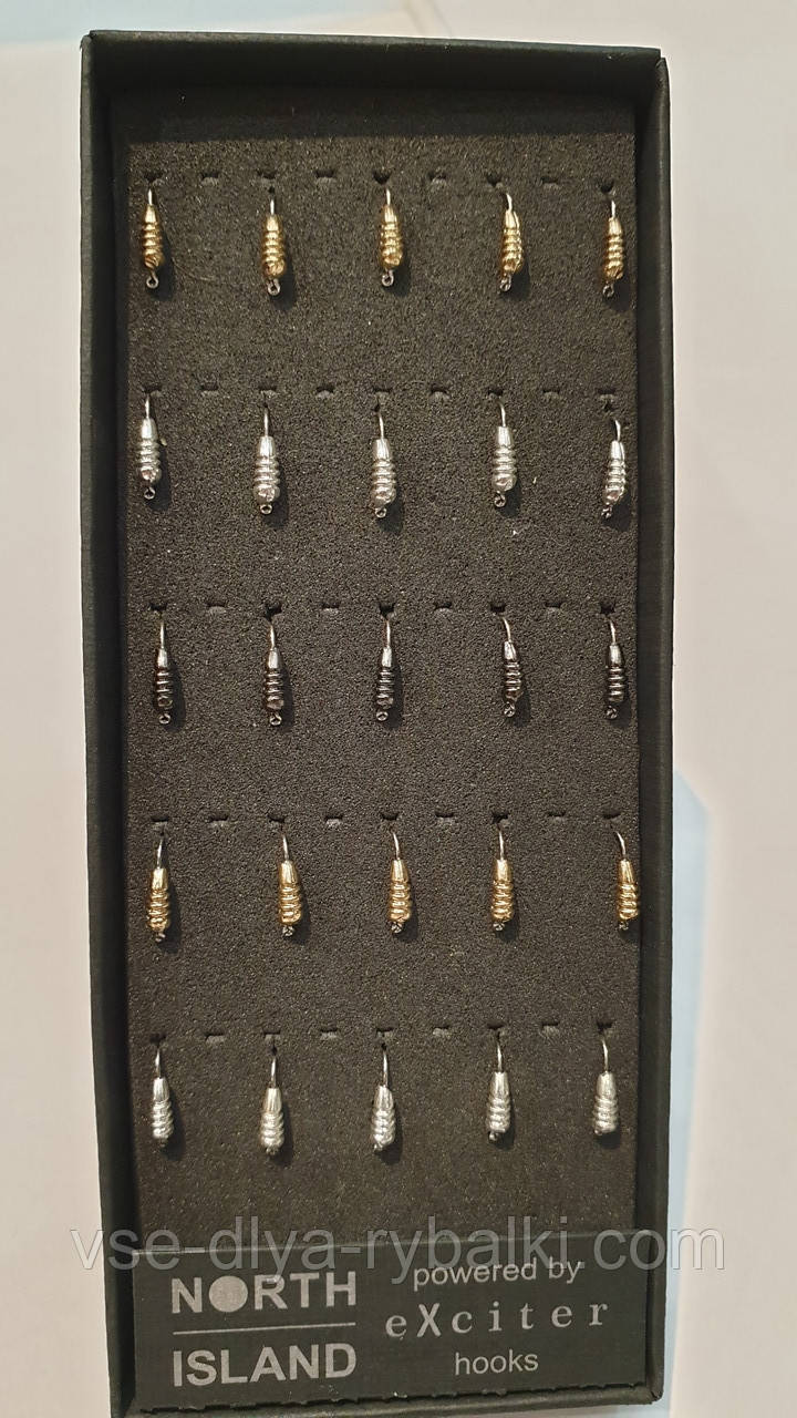 Блешня вольфрамова North Island (банан з насічками 124 010), фото 1