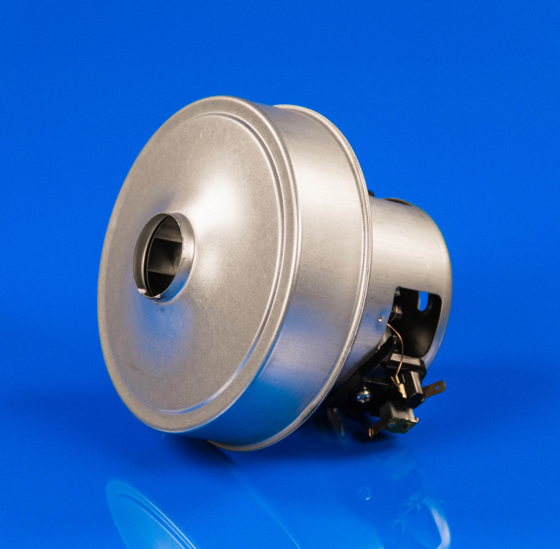 Двигун (мотор) універсальний із буртиком 1400w 130 мм, фото 1