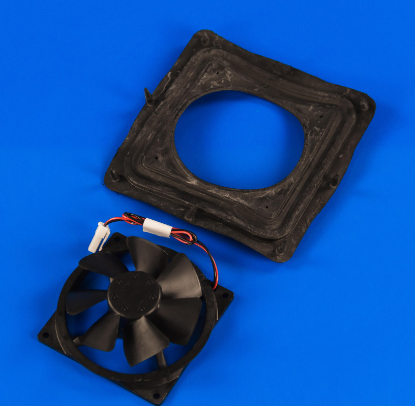 Вентилятор обдування для морозильної камери Whirlpool 481202858346 (No Frost)
