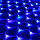 🔥 Гірлянда Сітка LED 240 лампочок Синя, 200х200 см, прозорий дріт, перехідник (1-52, 1592-02), фото 3