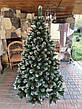 Елітна 2.5 м з шишками ялинка  штучна новорічна, фото 6