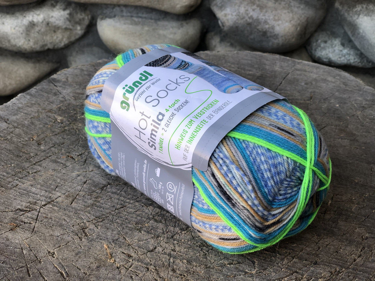Носкова пряжа Gruendl серія Simila, фото 1