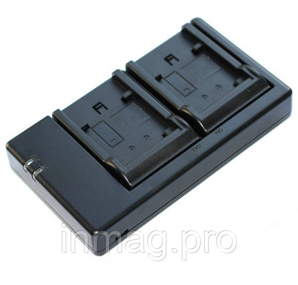 Зарядний Alitek USB для 2 акумуляторів Panasonic VW-VBG6 / VBG260 / VBG130 / VBD140 / VBD210, CGA-DU21