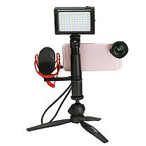 Ручка тримач телефона з рівнем і черевиком Ulanzi F-Mount + ремінець, фото 6