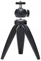 Мініштатив/трипод для смартфона, камери, GoPro Alitek MT-02 + тримач для телефона, фото 4