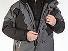 Зимний мембранный костюм Norfin APEX -15 °/ 8000мм Серый р. M (733002-M), фото 9