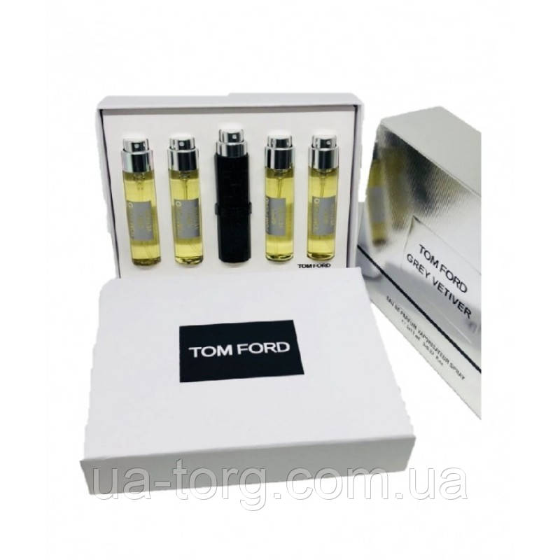 Набір мініпарфуми Tom Ford Grey Vetiver 5х11ml