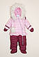 Комбінезон чоловічок на овчині для дівчинки "Рюшик", фото 2