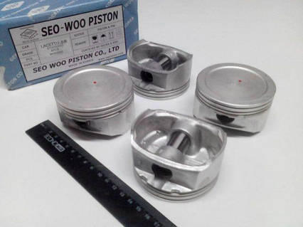 Поршень Lacetti 1.8 LDA 80,50 стандарт, "SWP" (92062480) к-т з пальцями (96493393)