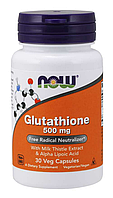 Глутатіон Now Foods Glutathione 500 mg 30 Veggie Caps