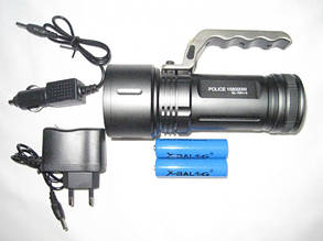 Ліхтар переносний CD001-XPG+COB, ЗП 220V/12V, 2x18650, Zoom, Box, фото 4