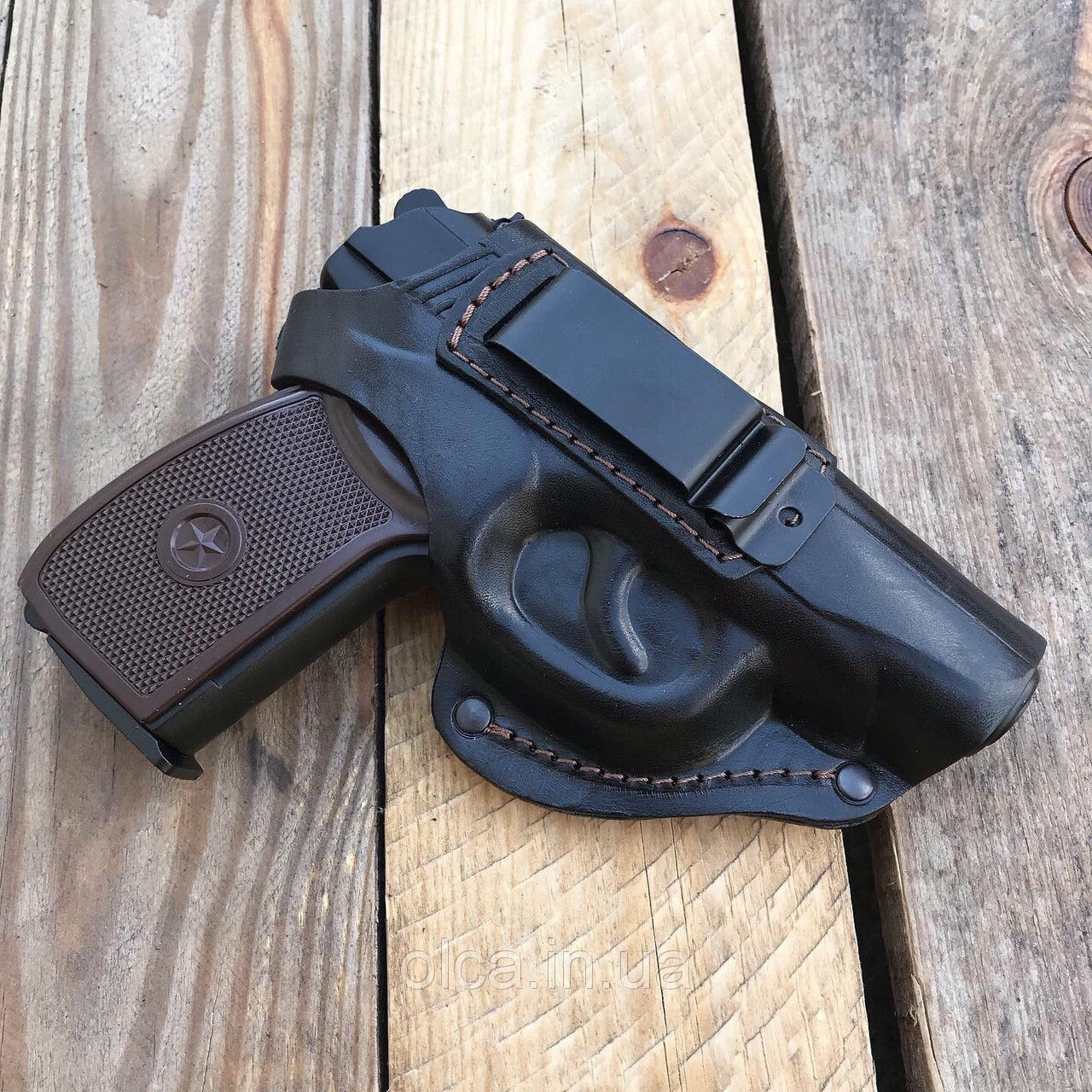 Кобура поясна ПМ для прихованого носіння (Кліпса), фото 1