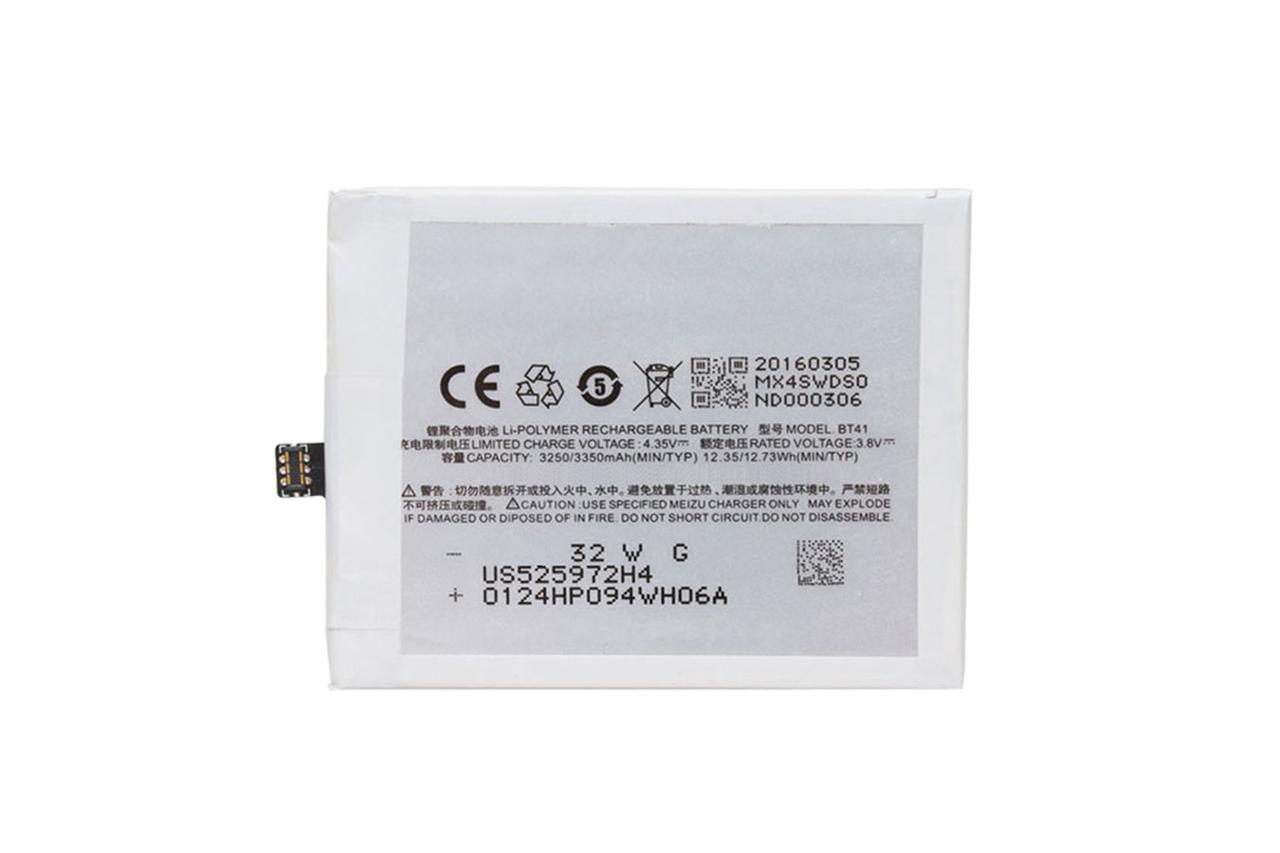 Акумулятор BT41 (Li-ion 3.8 V 3350 mAh) для мобільного телефона Meizu MX4 Pro