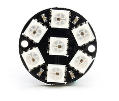 Модуль круглий з світлодіодами RGB WS2812 7 шт.