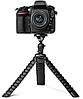 Гнучкий штатив (трипод) H30 см для смартфона, GoPro, камери Alitek Flexible Black + рівень (62079), фото 10