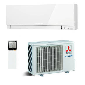 Інверторний кондиціонер Mitsubishi Electric MSZ-EF25VGKW/MUZ-EF25VG White, фото 1