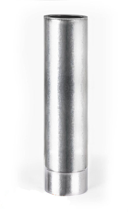 Димохідні труби з термоізоляцією 1 м к/оц, 0.5 мм