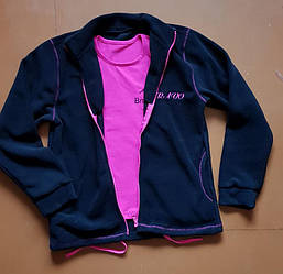 Комплект тренировочный футболка+флиска с вышифкой 6