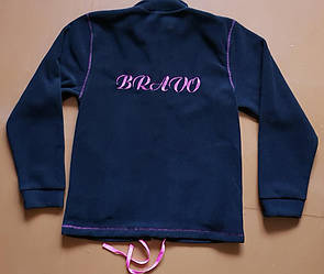 Комплект тренировочный футболка+флиска с вышифкой 7