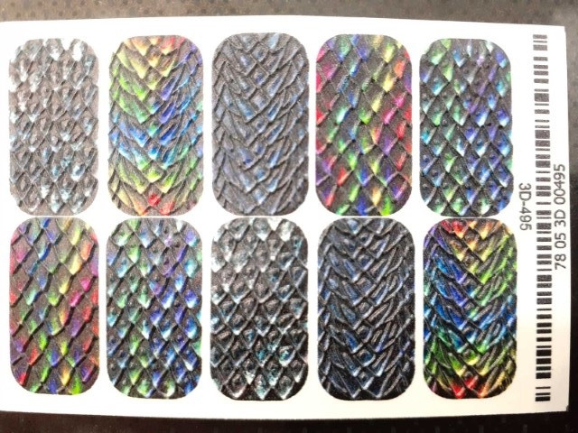 Слайдер 3D для дизайну на нігтях 495