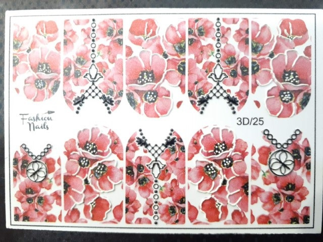 Слайдер 3D для дизайну на нігтях 025