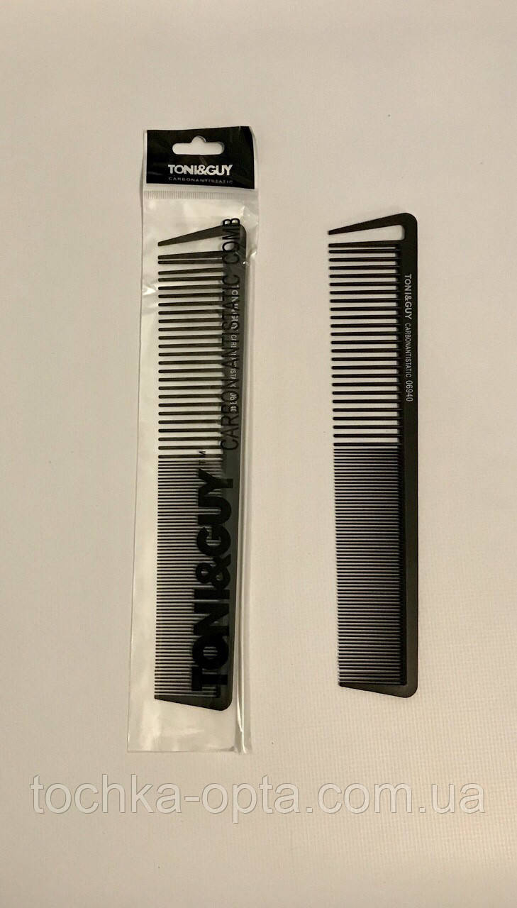 Гребінець TONI&GUY Carbon antistatic 06940, фото 1