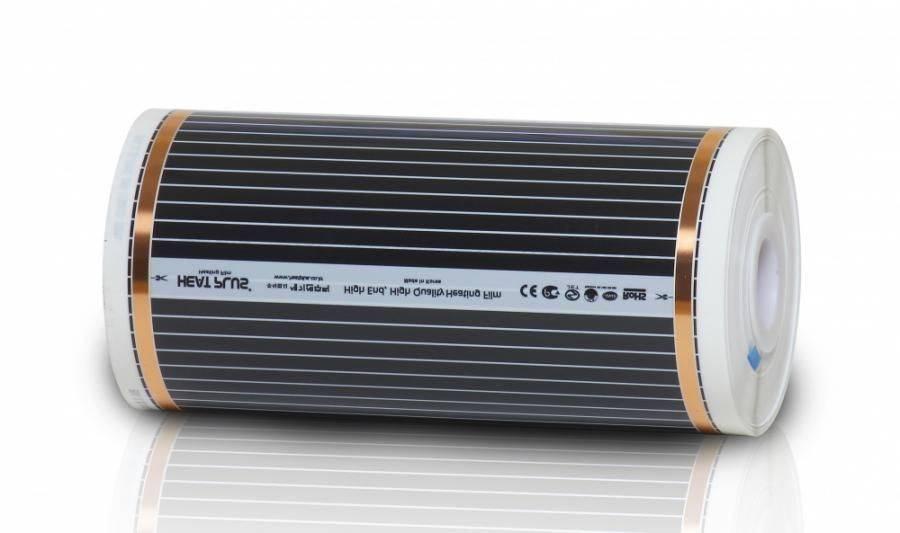 Інфрачервона плівка для саун та обігрівачів Heat Plus 305 SAUNA / 225 Вт / нагрівальна плівка / 75 °C