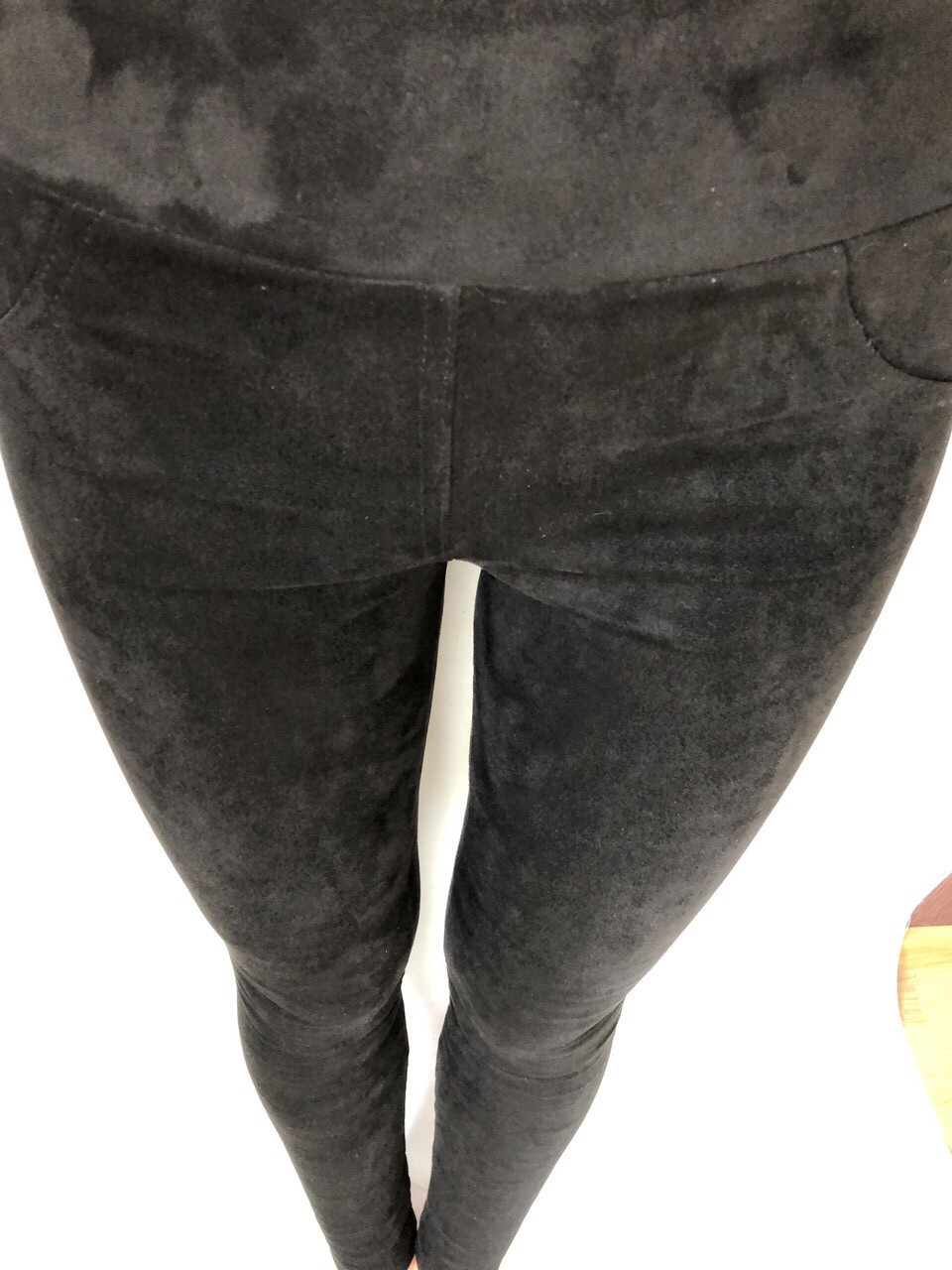 Замшеві лосини НА ВЕЛЮРІ (42-48) No 073 Ч