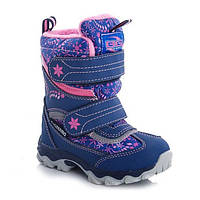 Термо чобітки зимові дитячі  B&G ZTE20-2-642 для дівчинки 24 розмір